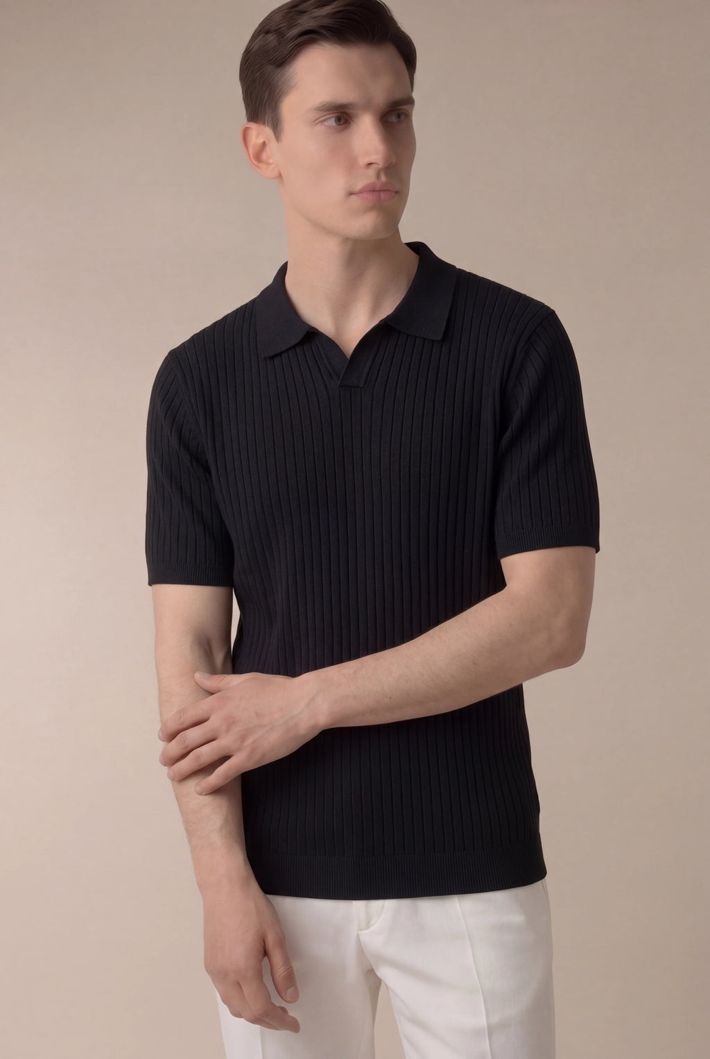 Marchmel | Uomo Polo Cortina Nero