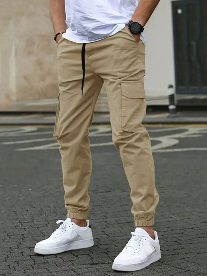 DAVIDE | PANTALONI CARGO JOGGER PER UOMO