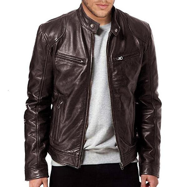 Marchmel | Homme Veste en Cuir Premium