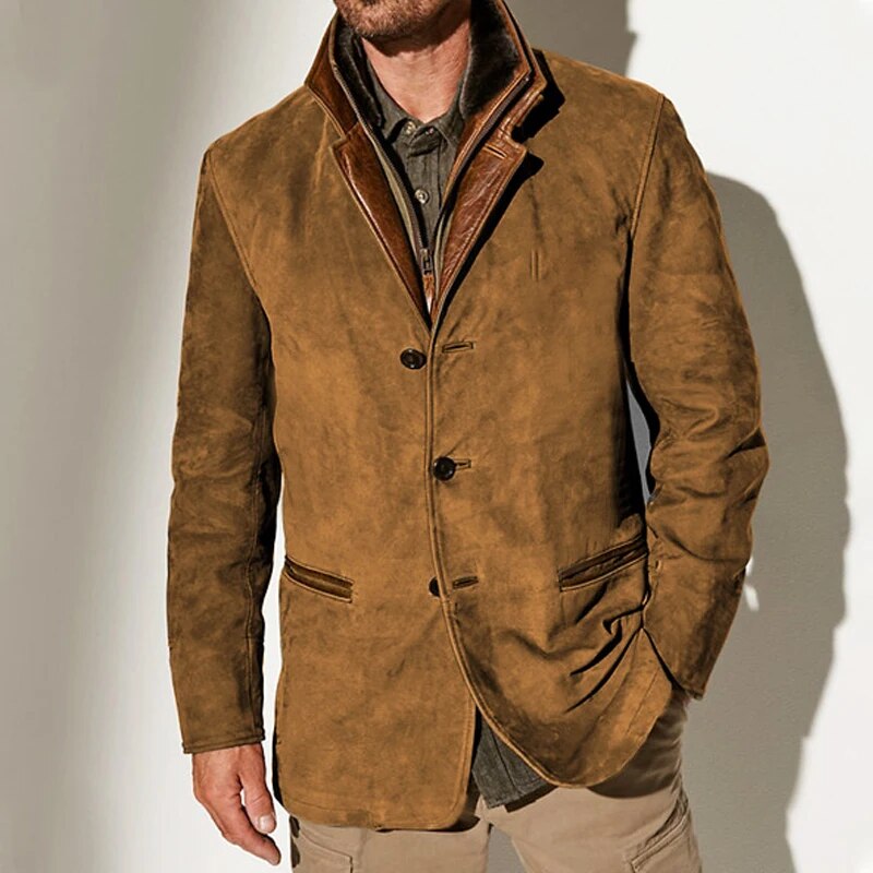 Marchmel | Homme Veste Riccardo Vintage Élégante Automne
