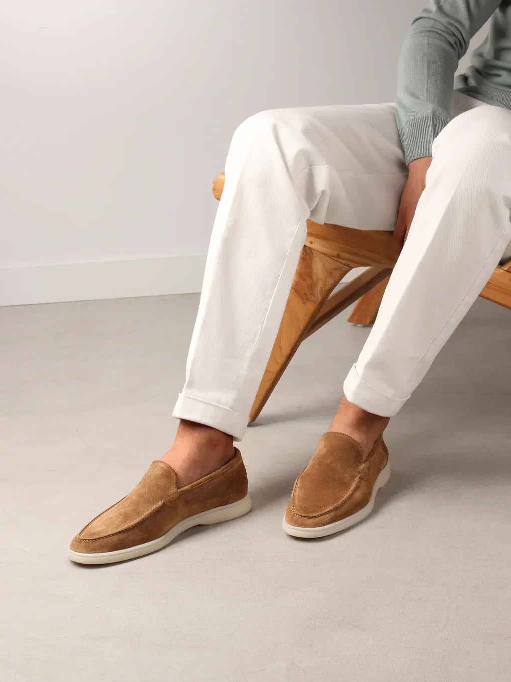 Classique Mocassin Suède Désert