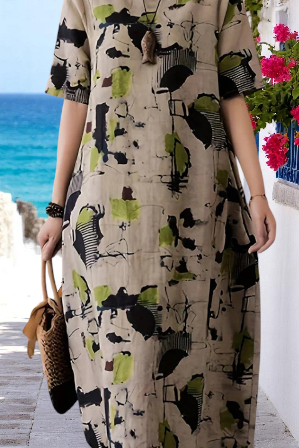 Marchmel | Femme Robe en Lin Léger