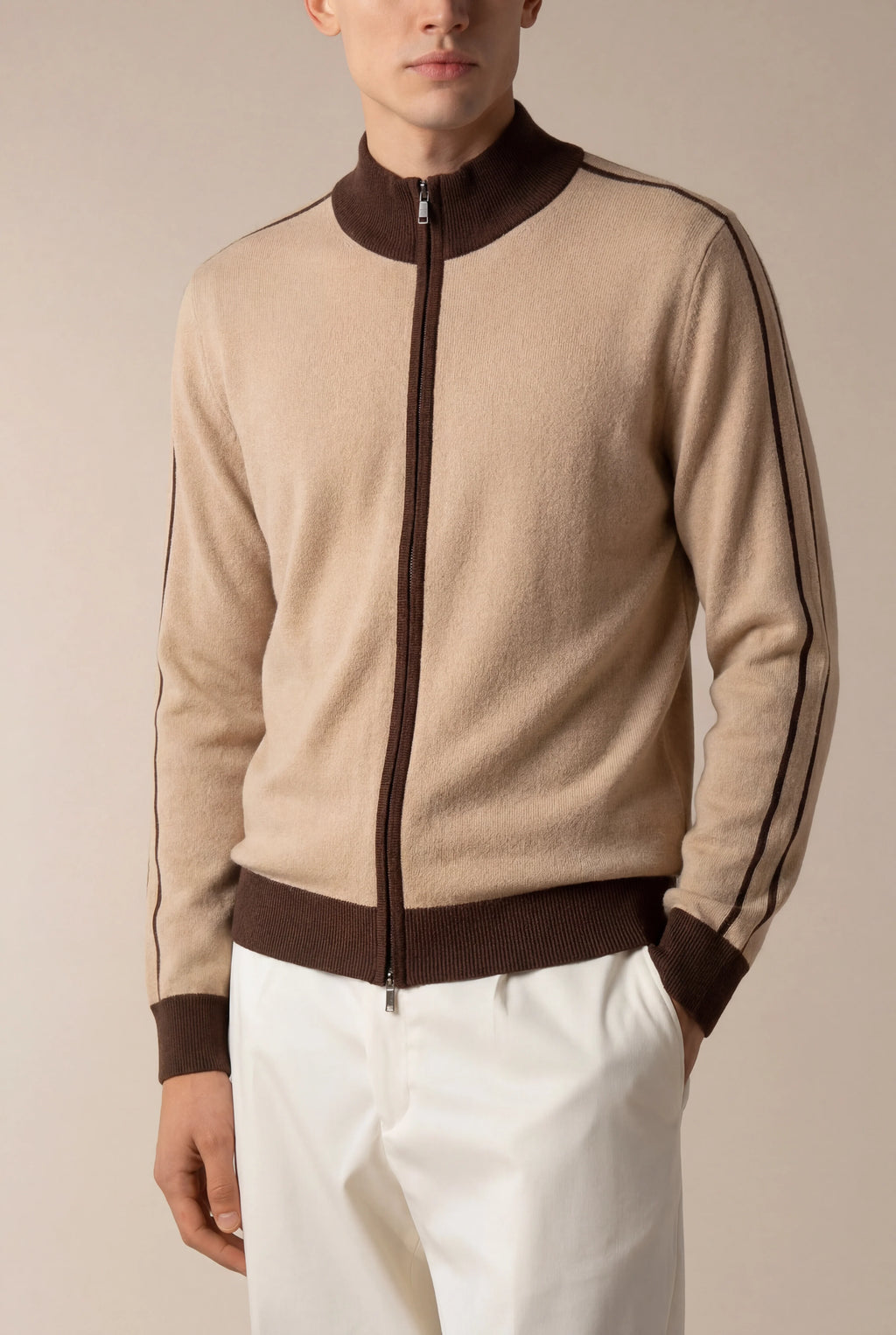 Santiono Cardigan Beige