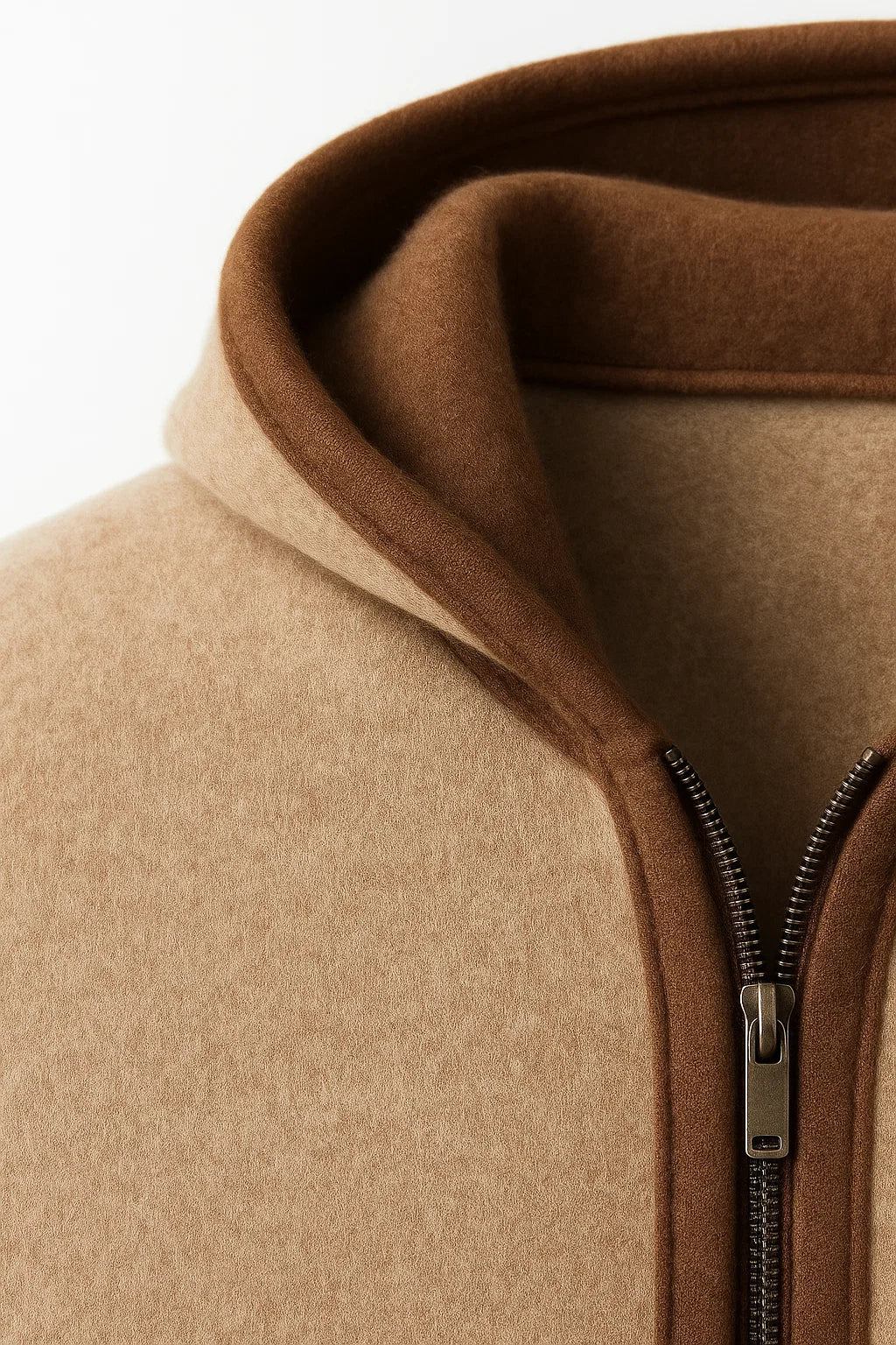 Cardigan à Capuche Sorano Marron
