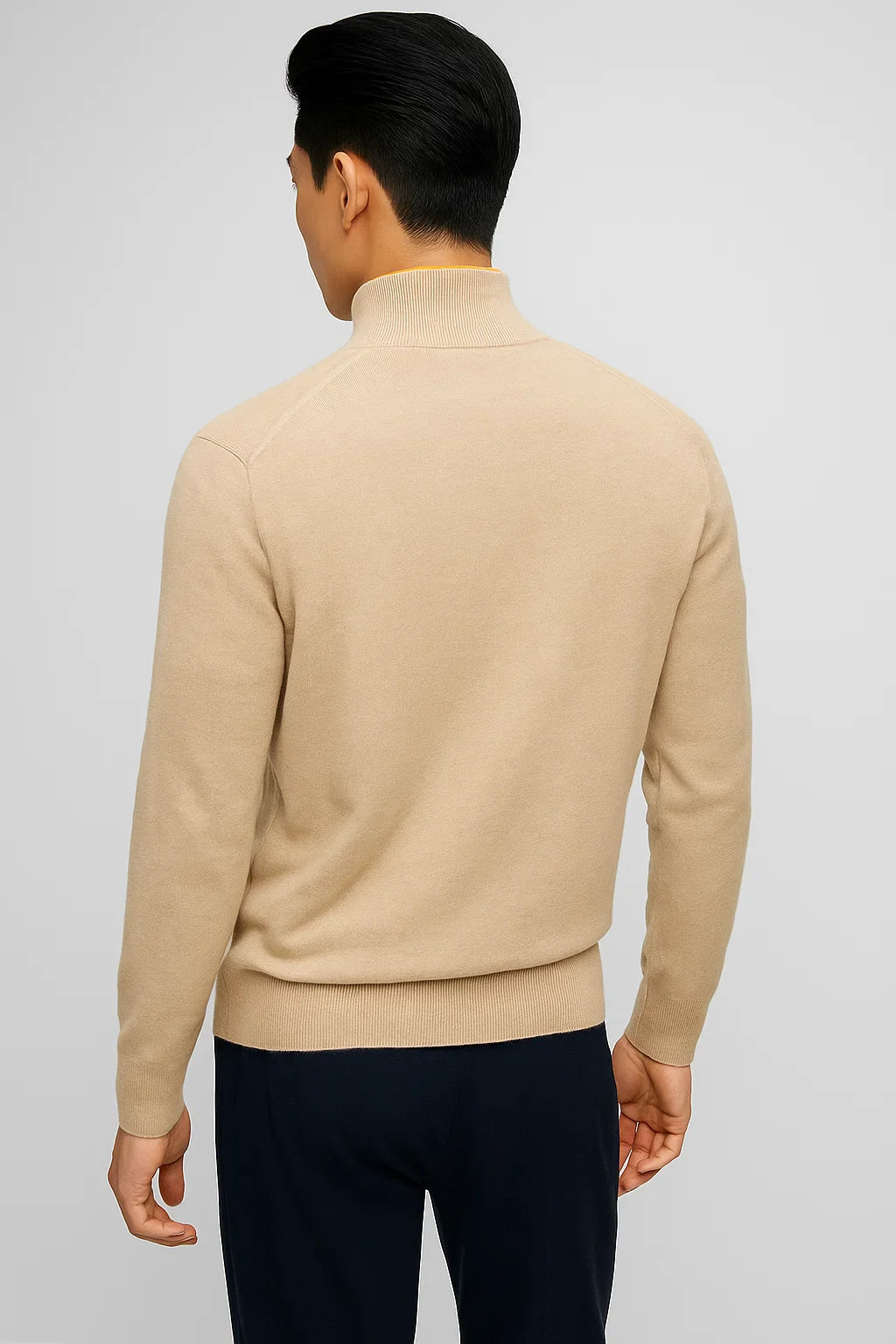Pull des Montagnes Rocheuses Beige