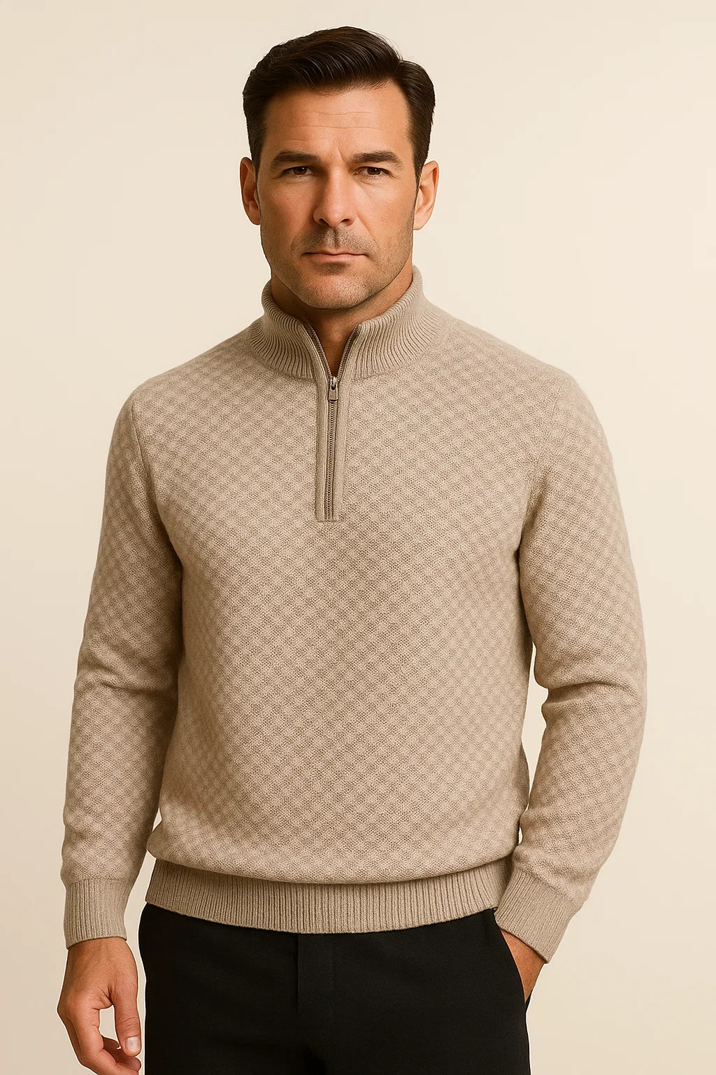 SWEAT À ZIP PORTO