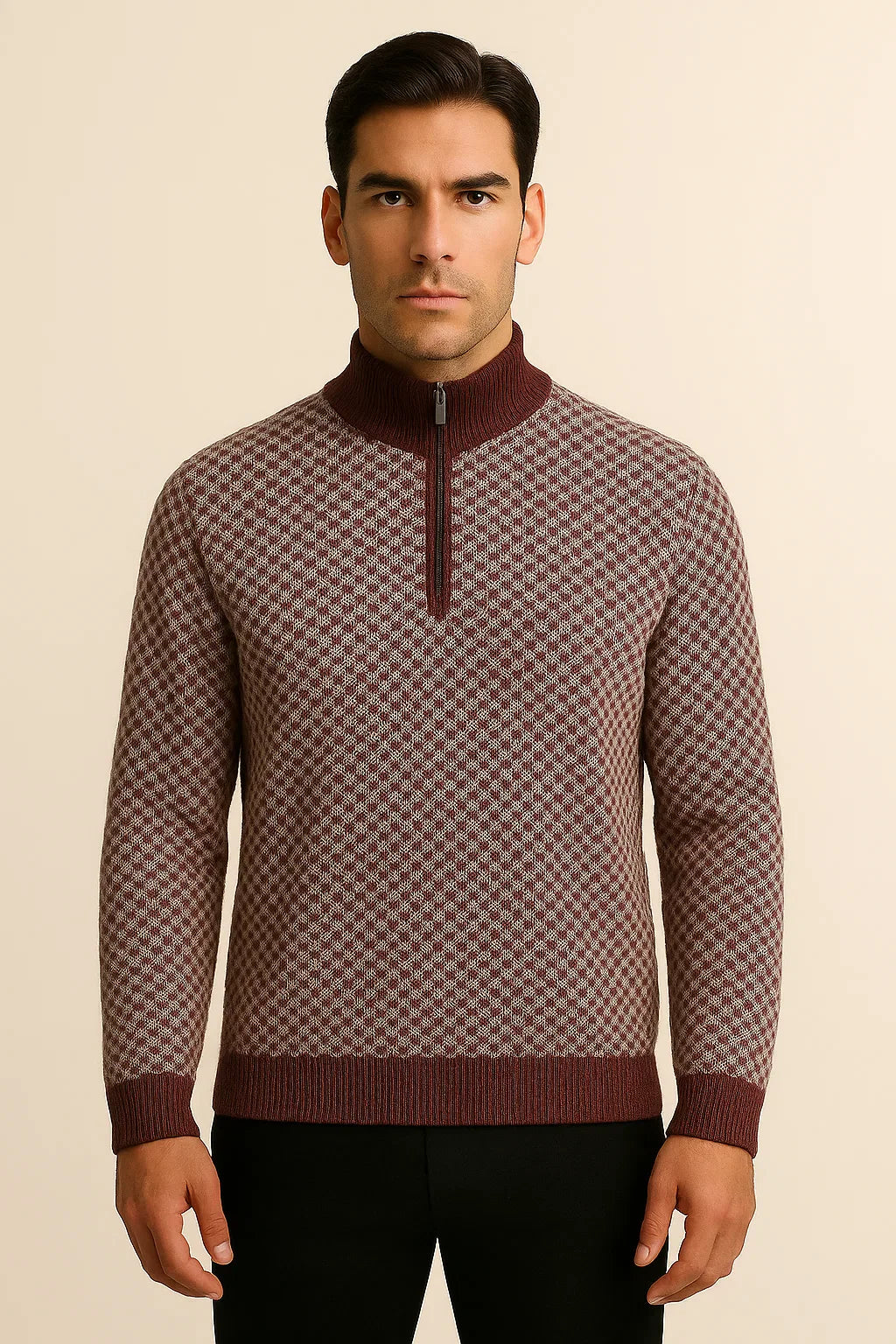 SWEAT À ZIP PORTO