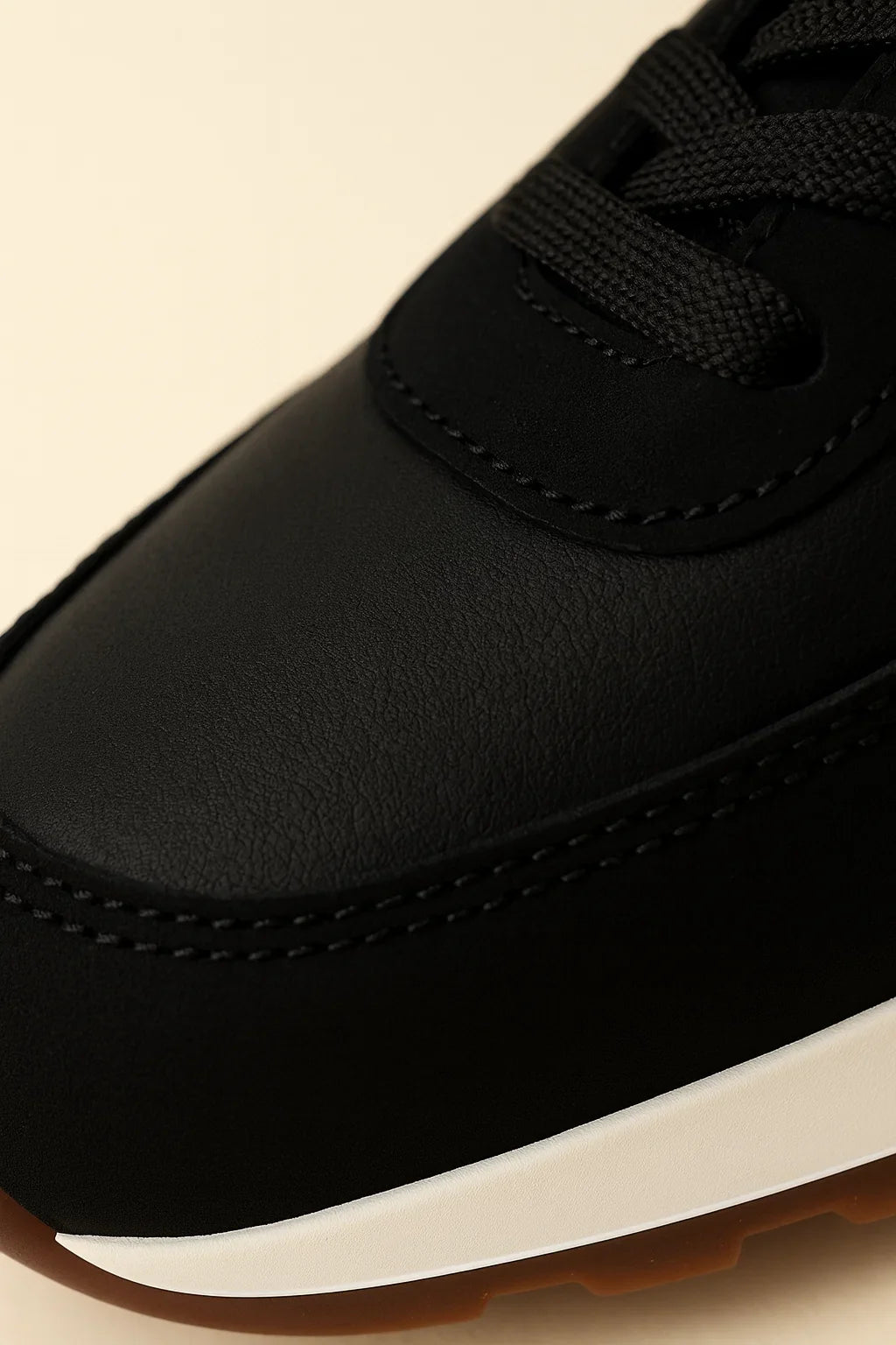 Calzatura Suede Runner Noir
