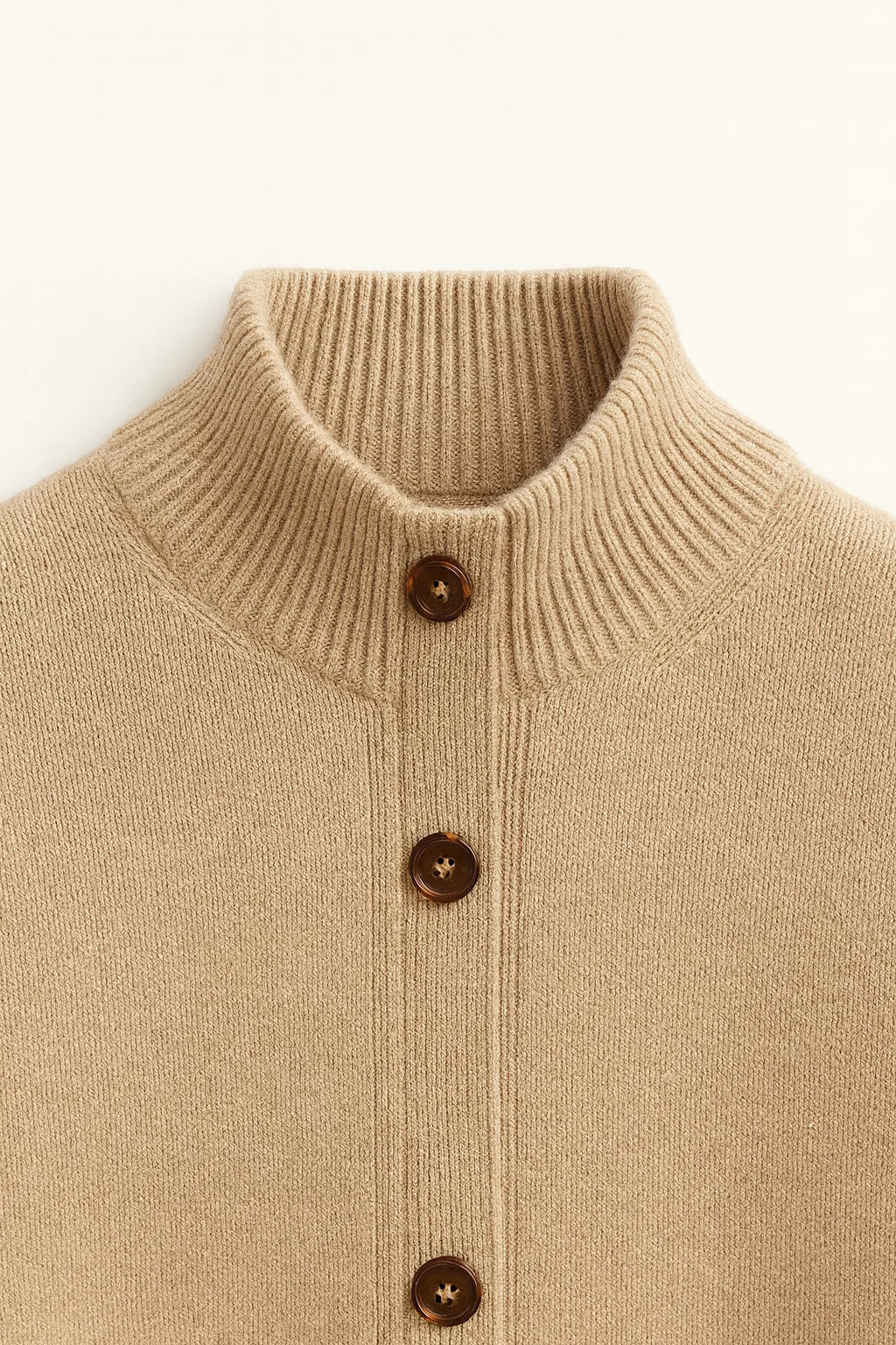 Cardigan Boutonné Cionelli Beige