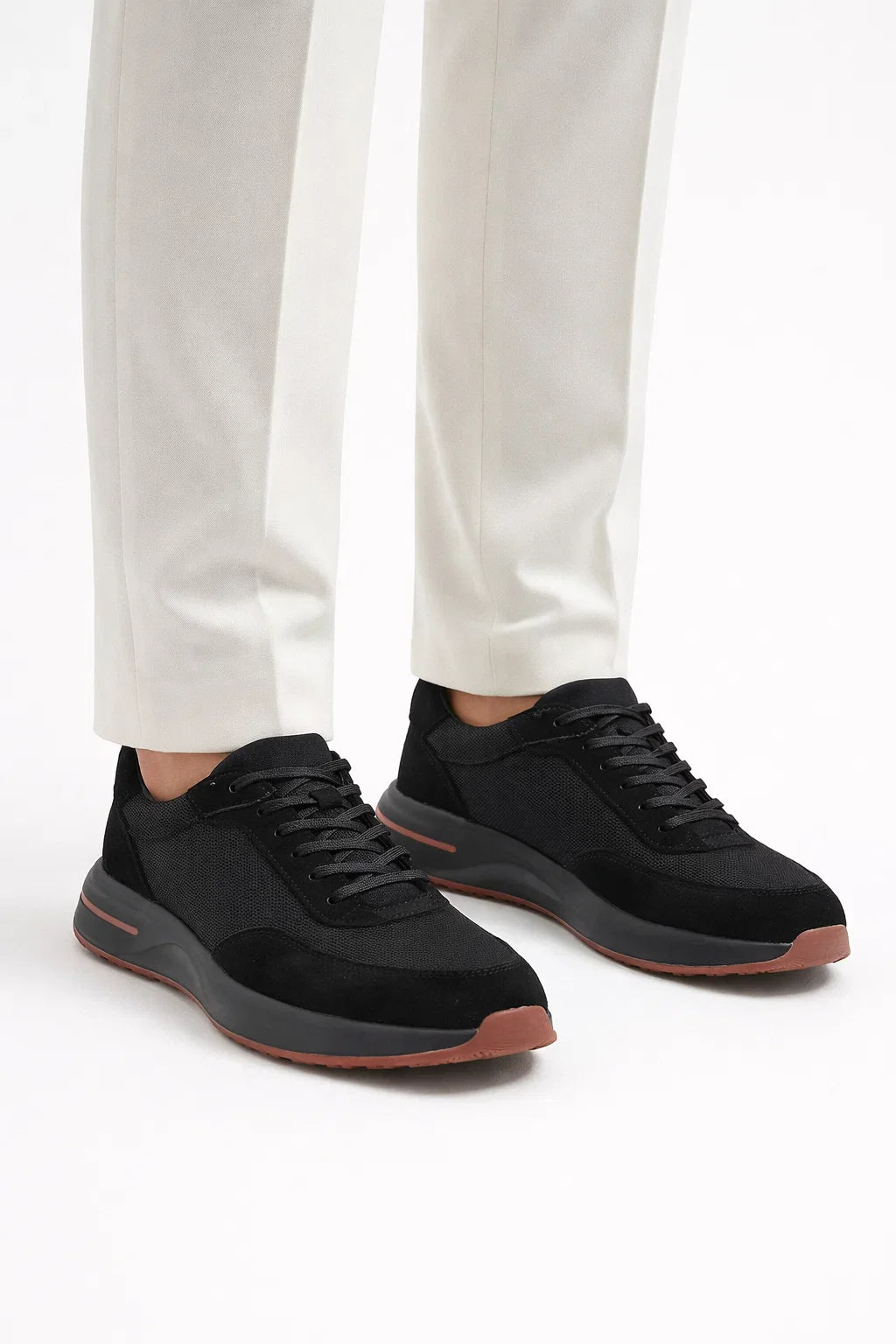 Sneaker Ville Giuliano Suède Noir