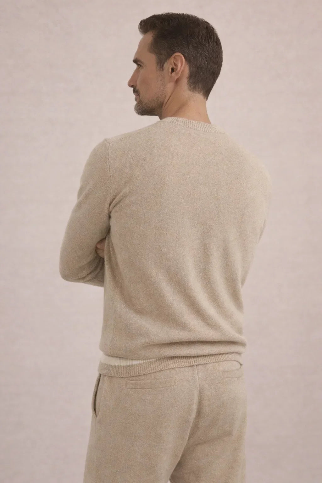 Ensemble Nilo en Cachemire Sable