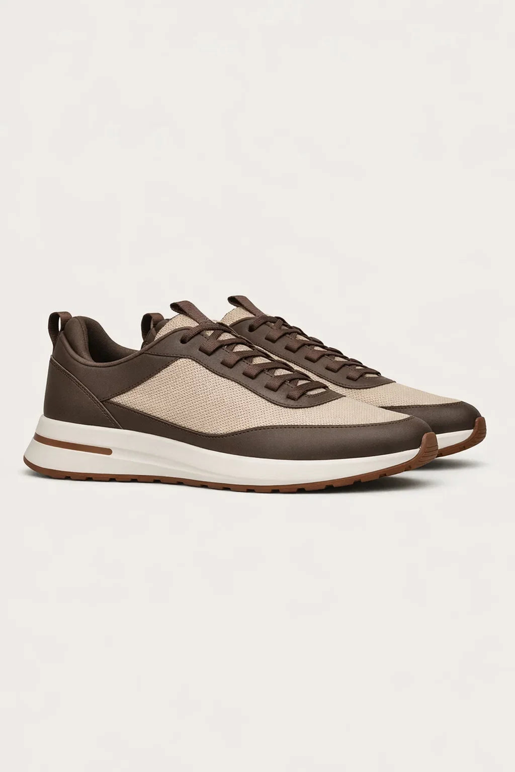 Baskets Couture Voyager Taupe