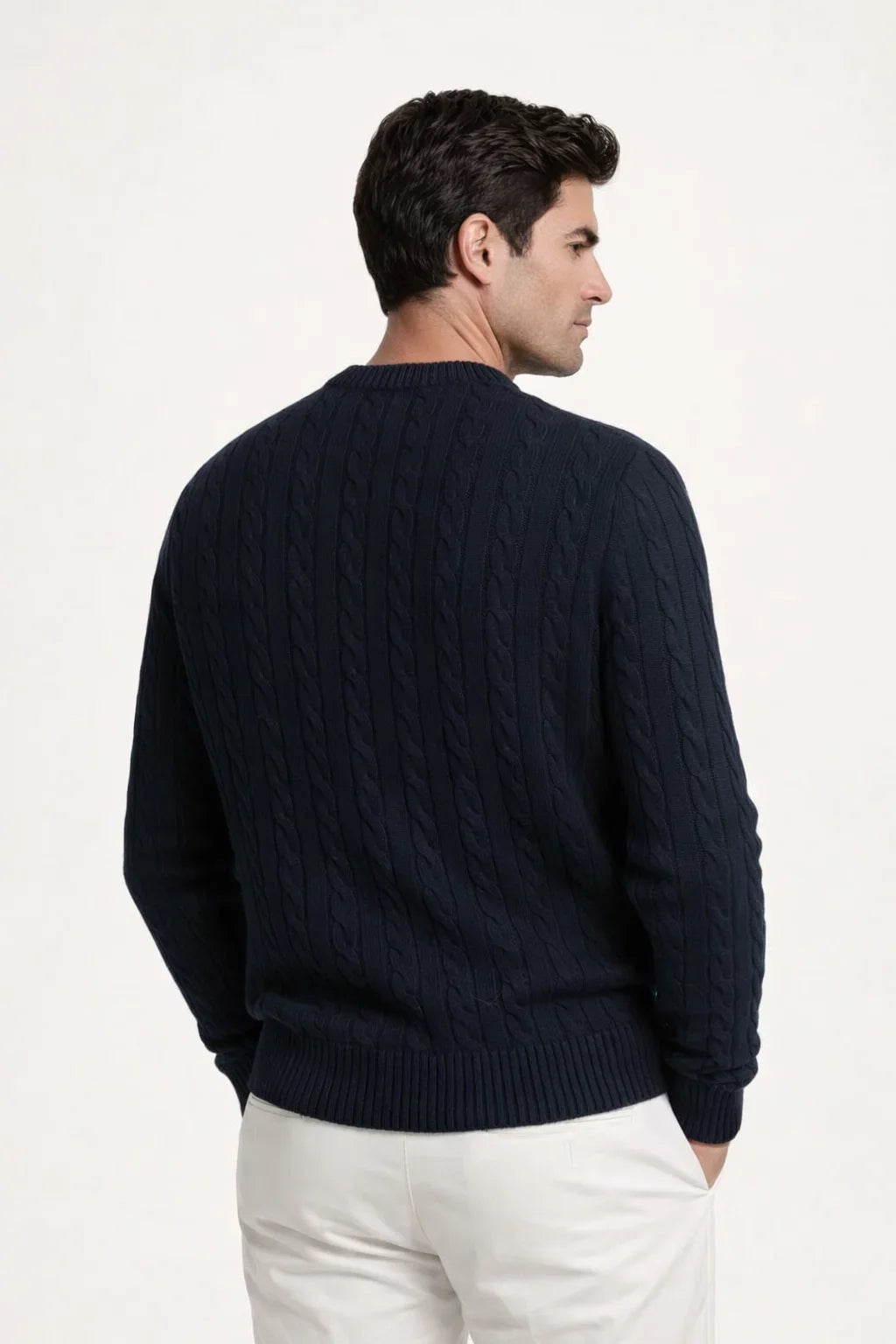 Pull en cachemire Cortona Marine
