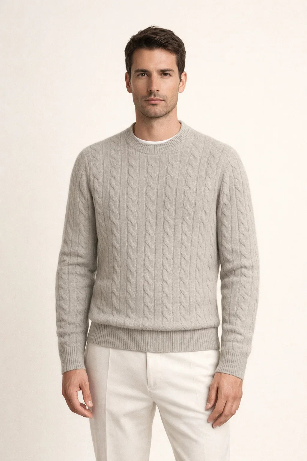 Pull en cachemire Cortona Gris