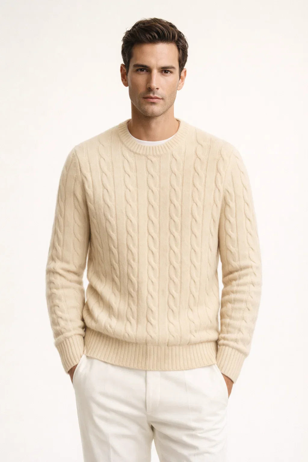 Céline Tricot Cachemire Beige