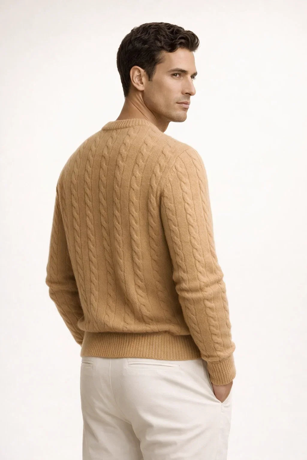 Cortona Cachemire Tricot Camel