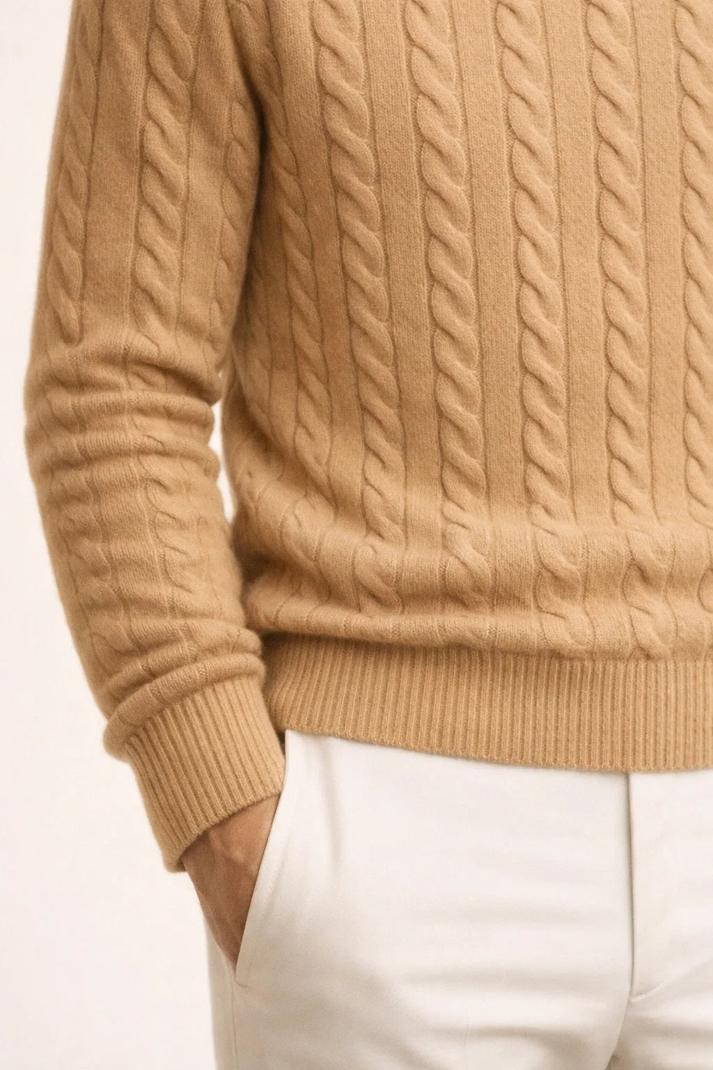 Cortona Cachemire Tricot Camel