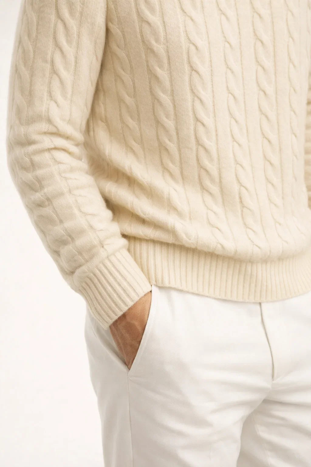 Céline Tricot Cachemire Beige
