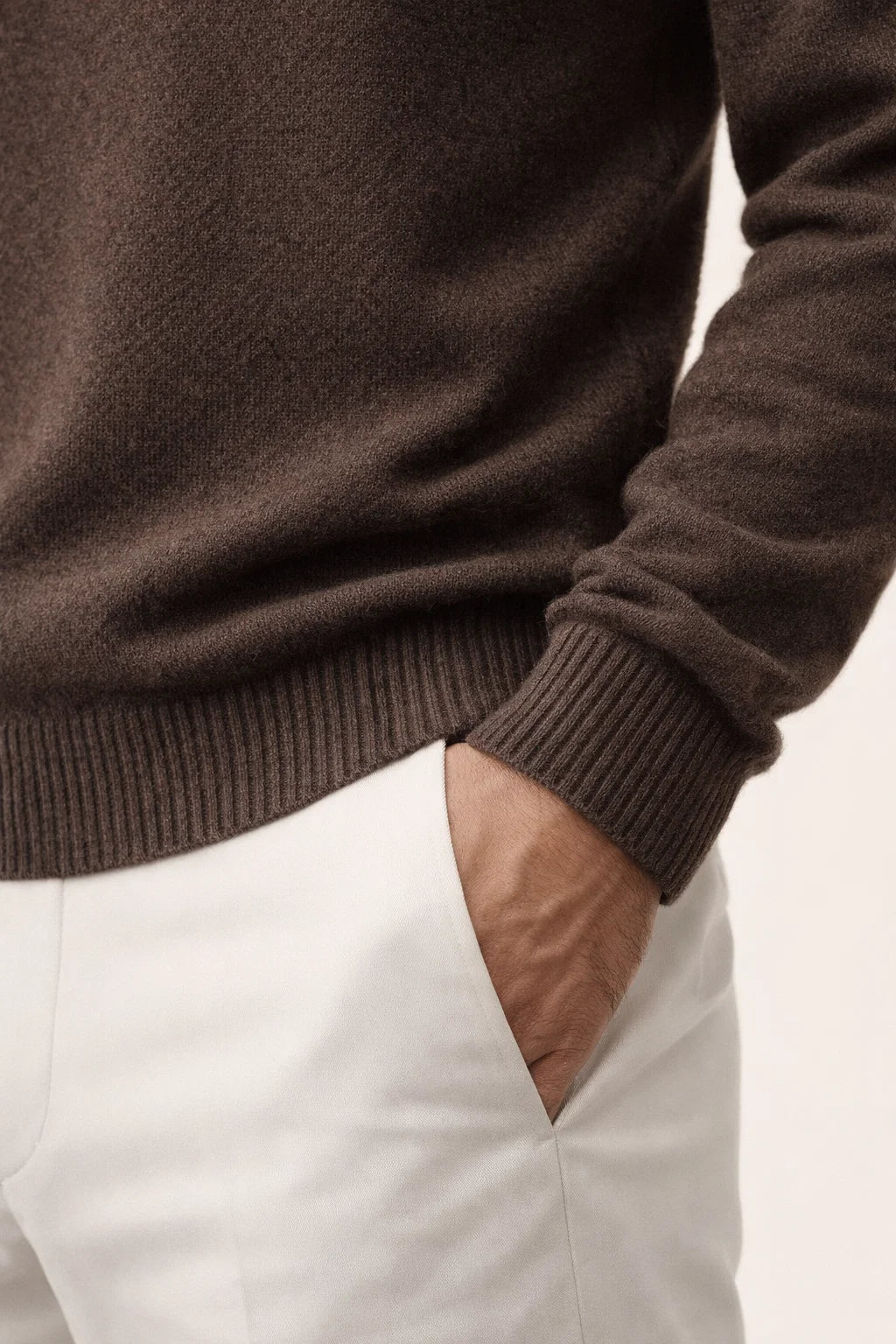Leonard Classic Zip Up Marron