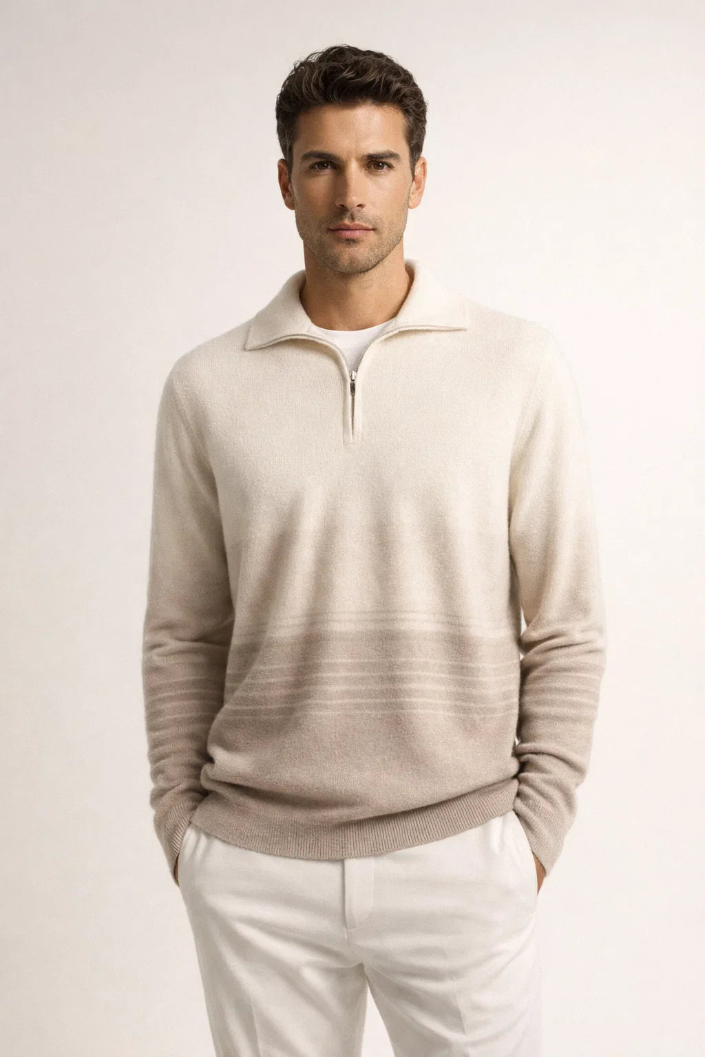 Lionel Voyager Cachemire Zip Up