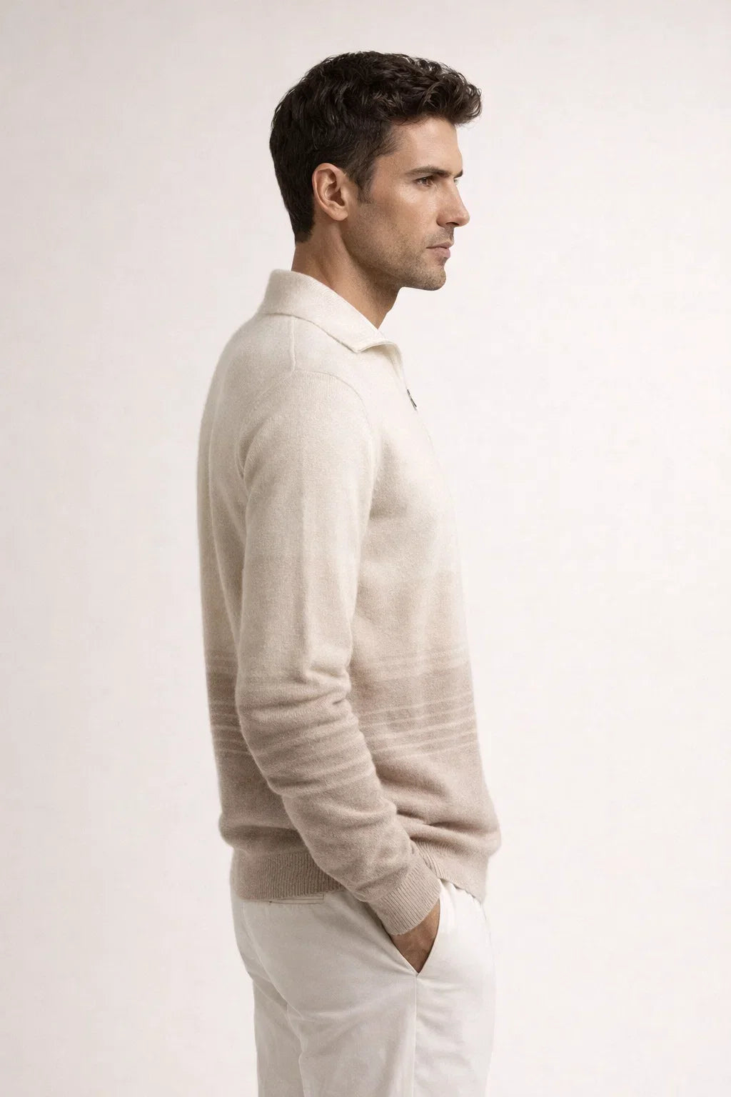 Lionel Voyager Cachemire Zip Up