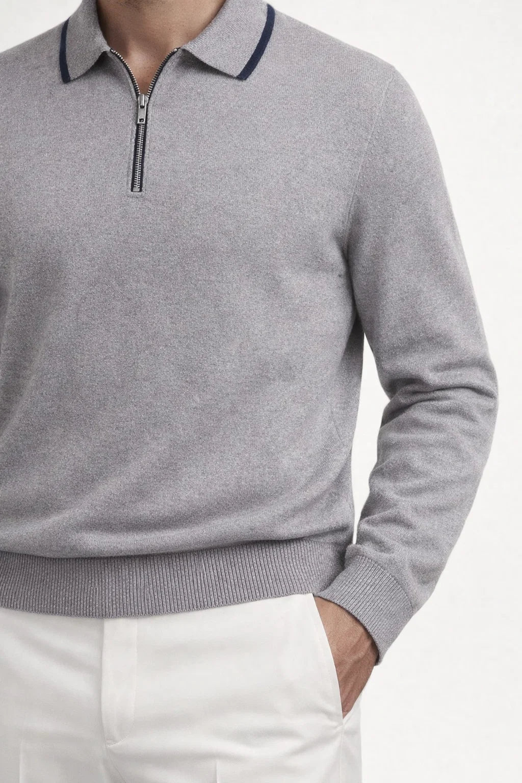 Polo Ville Extrafine Gris