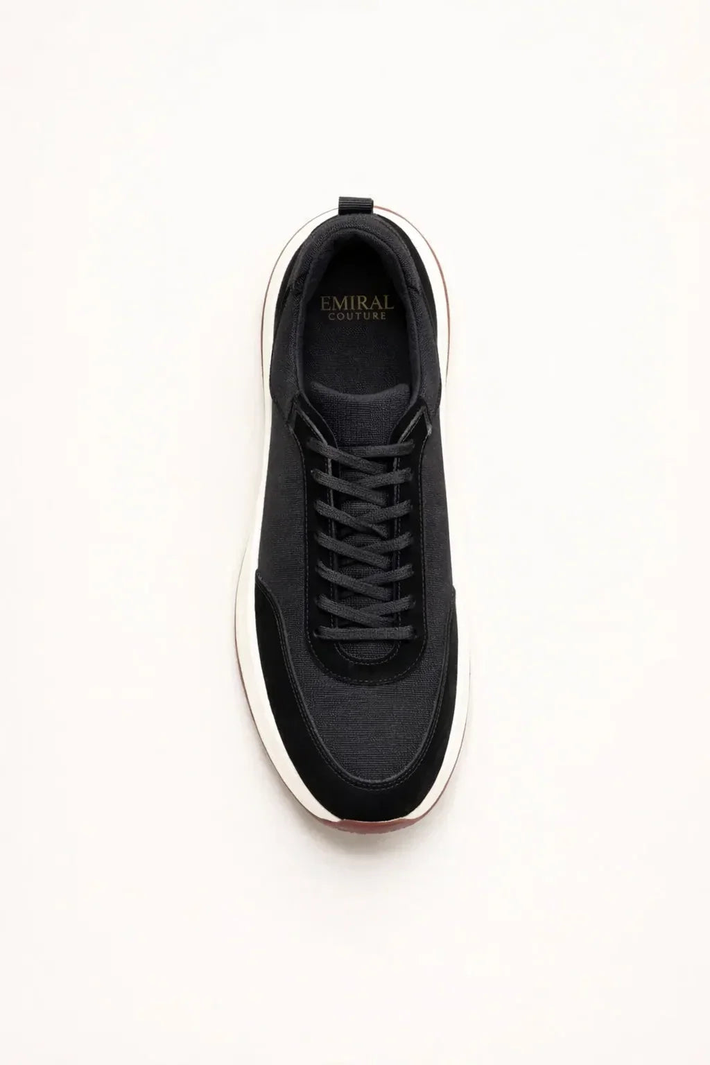 Giuliano Sneaker Ville Suède Noire