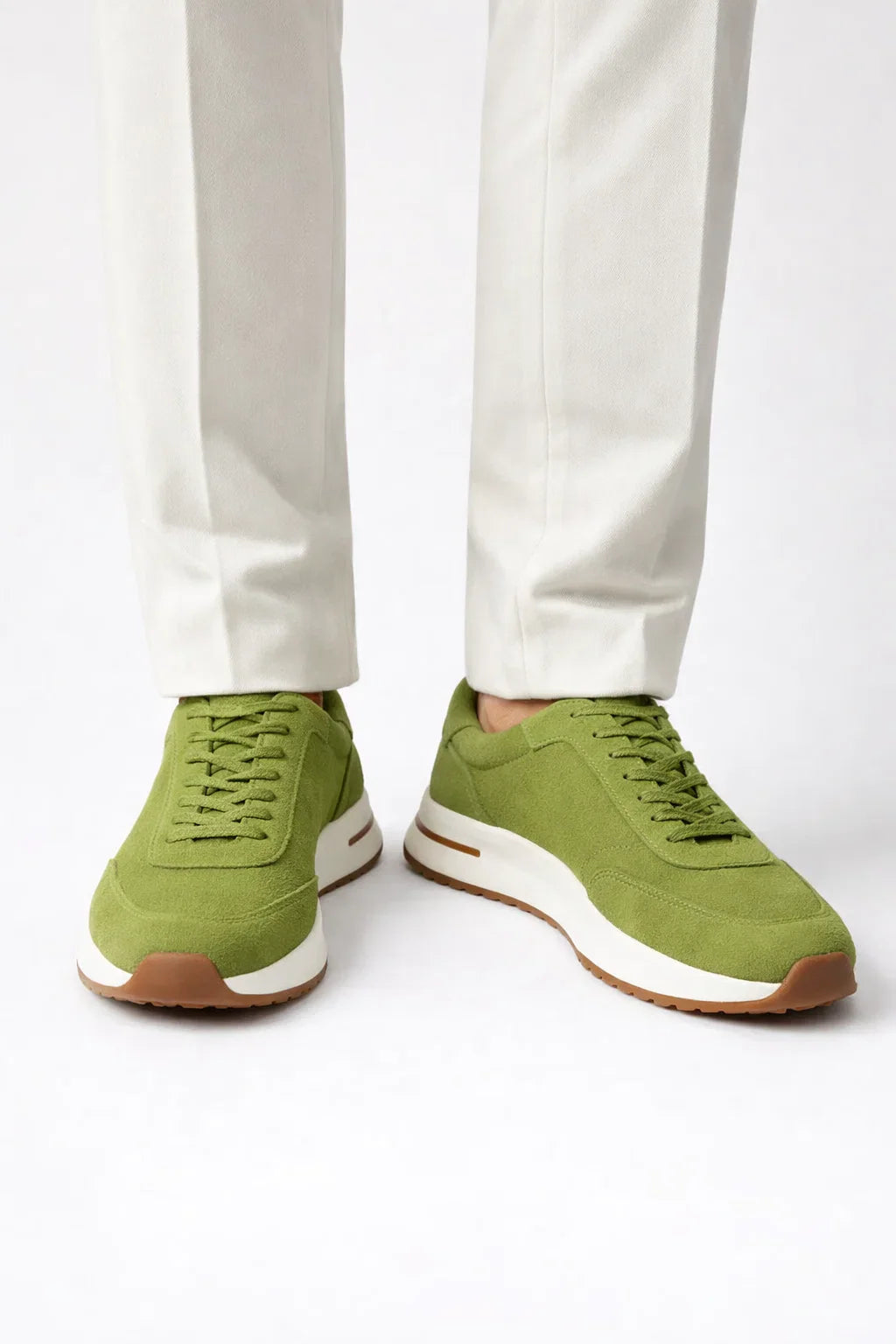 Baskets Rafelo Vert Khaki