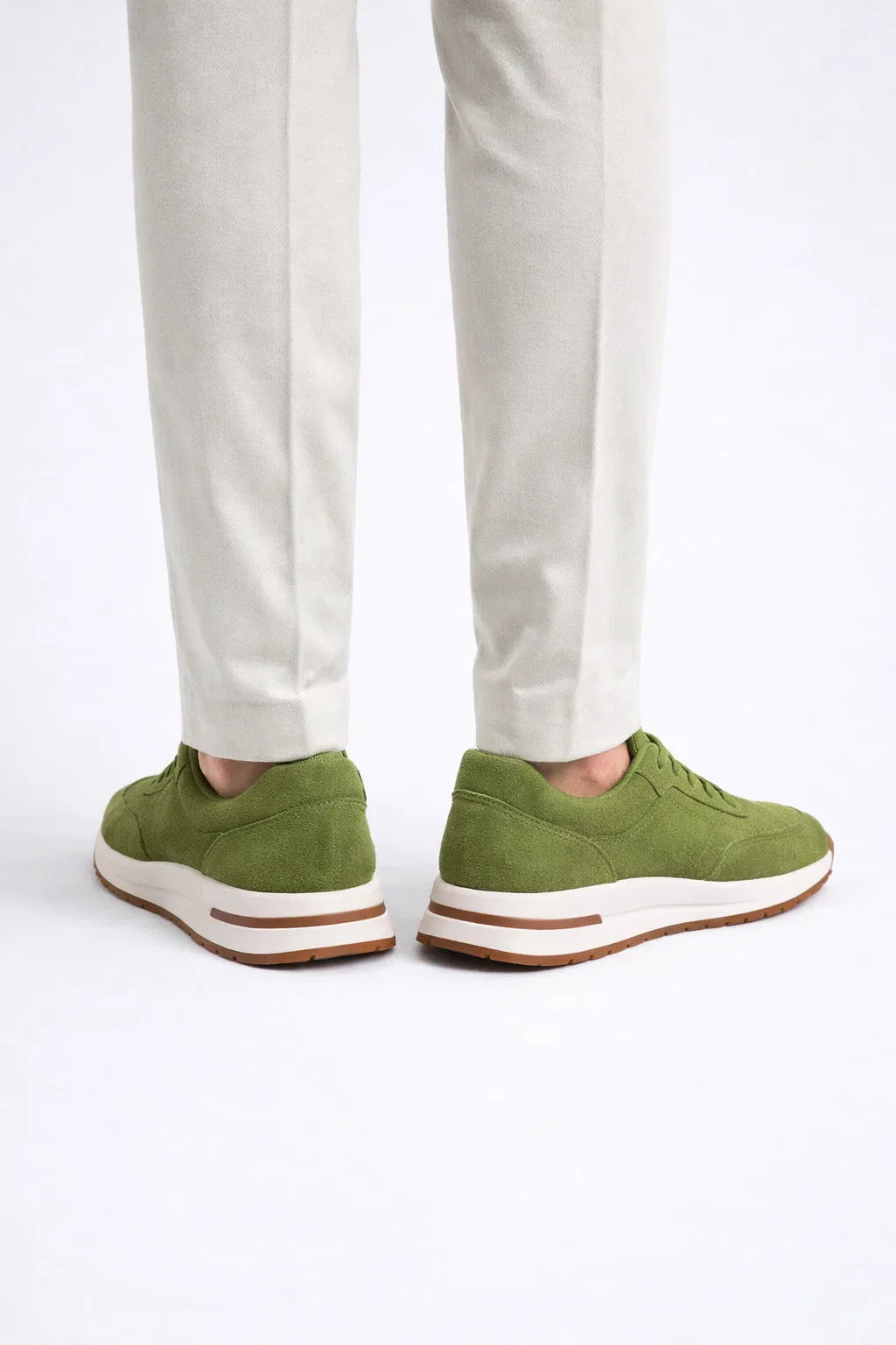Baskets Rafelo Vert Khaki