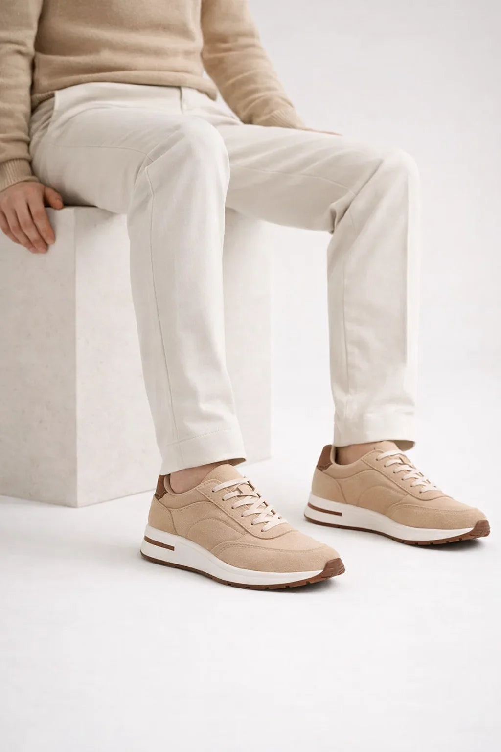 Rafelo Sneaker Beige