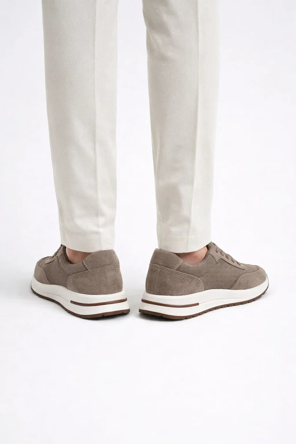 Sneaker Citadine Suede Giuliano Beige