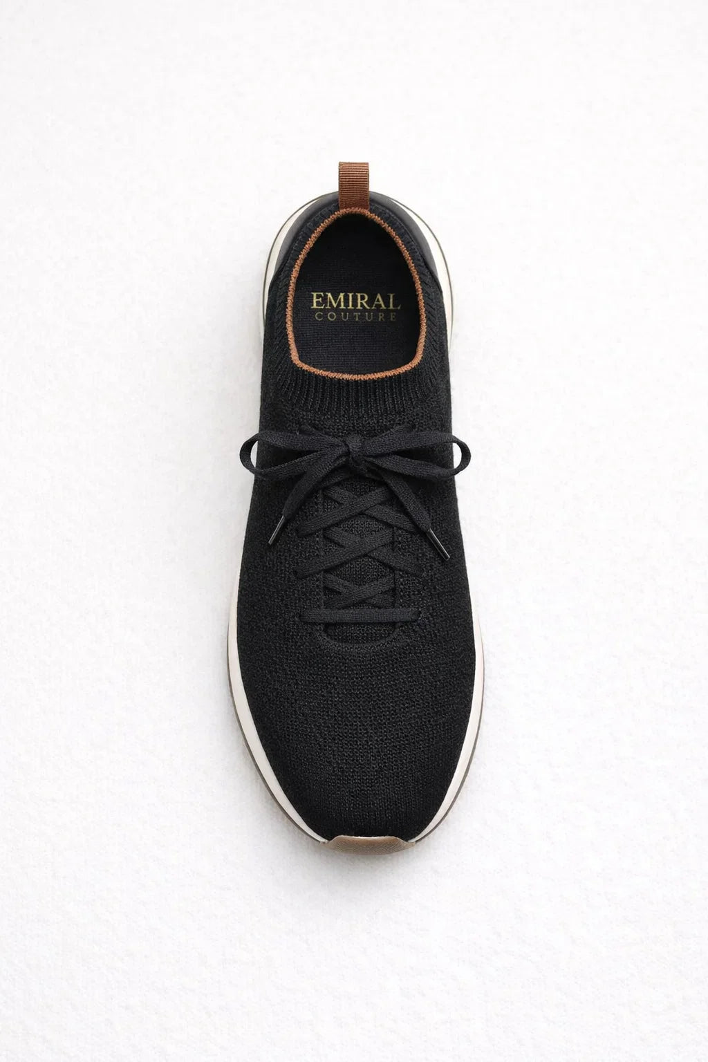 Marchmel | Uomo Sneakers Attive in Maglia Nere Leggere