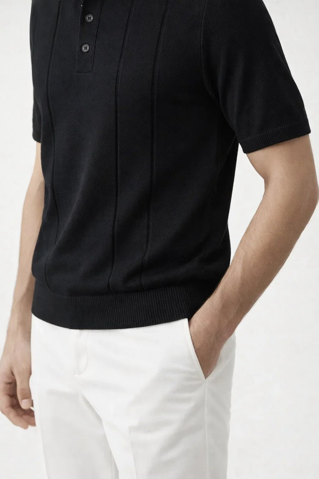 Marchmel | Uomo Polo Cassiano Nero