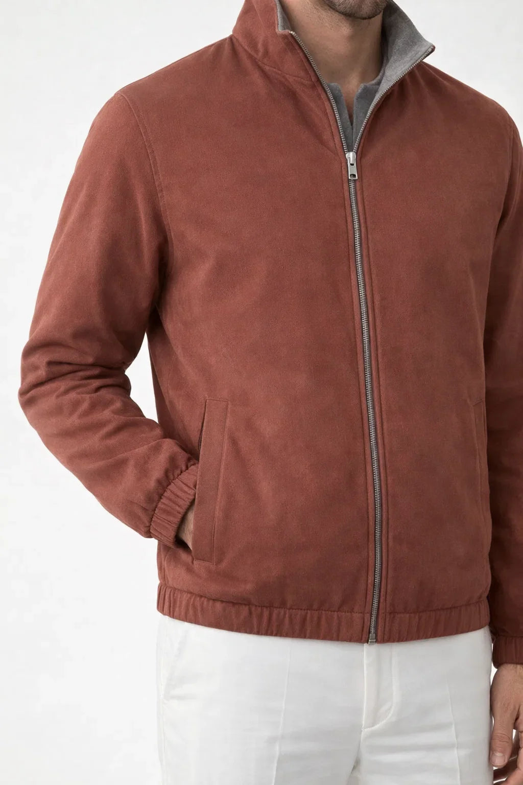 Veste Réversible Tech Terracotta