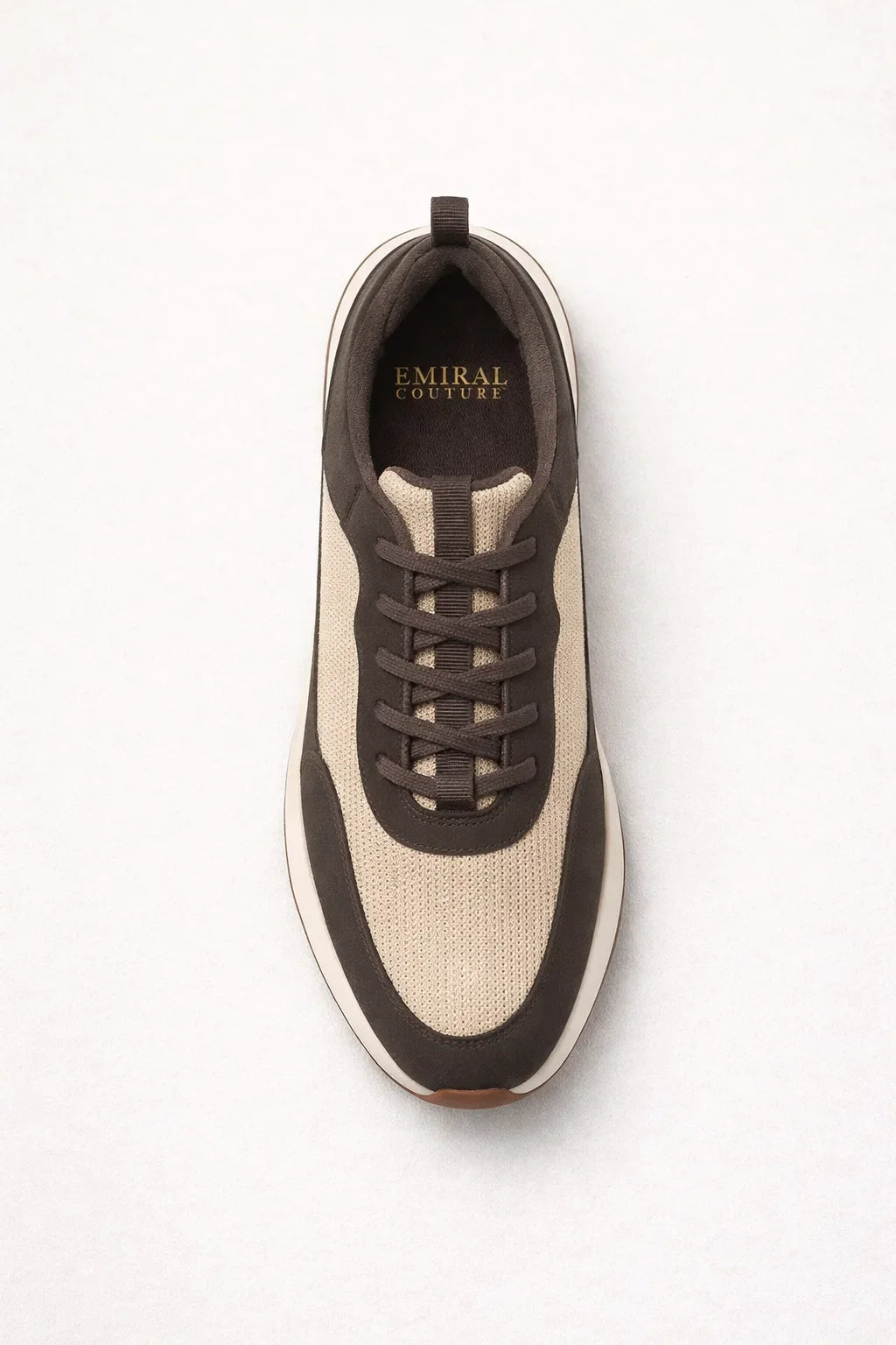 Baskets Couture Voyager Taupe