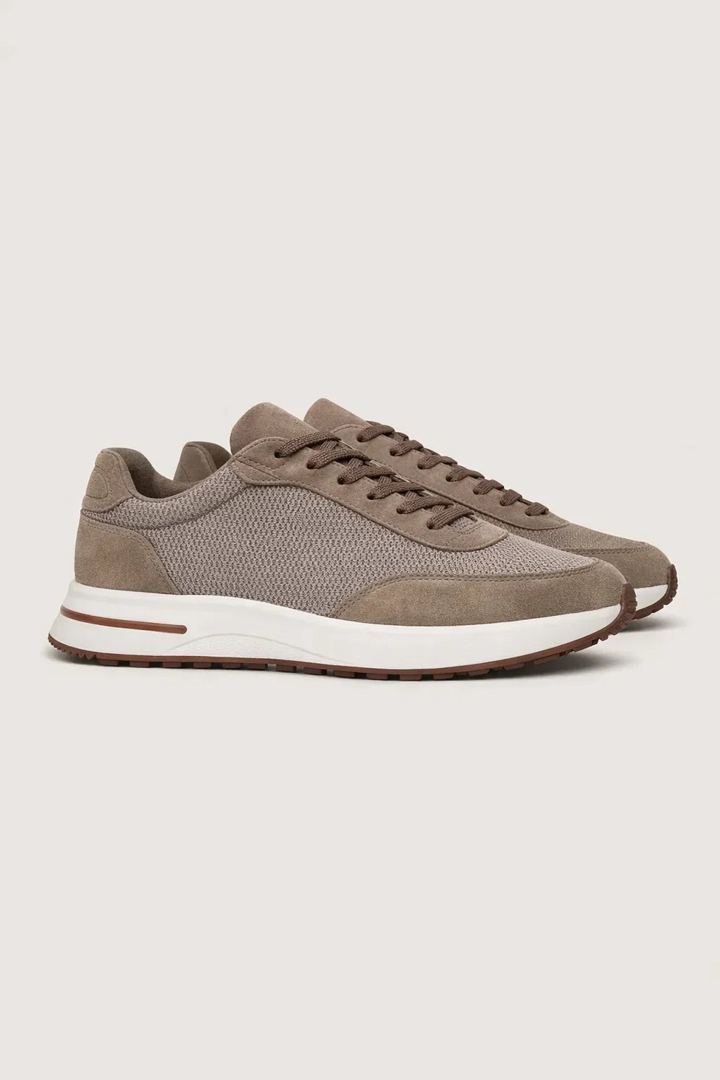 Sneaker Citadine Suede Giuliano Beige
