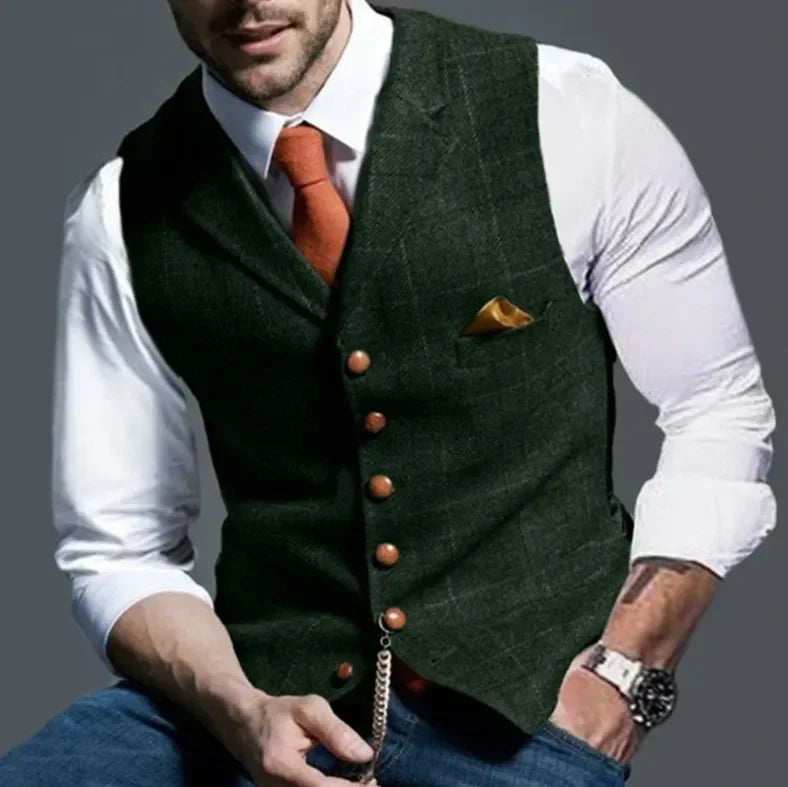 Marchmel | Homme Gilet de Costume Élégant